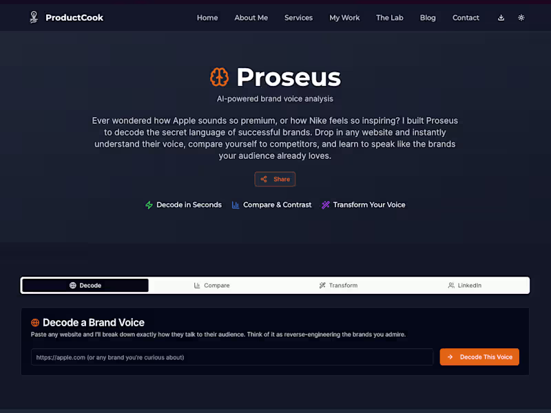 Cover image for AI-powered brand voice analysis