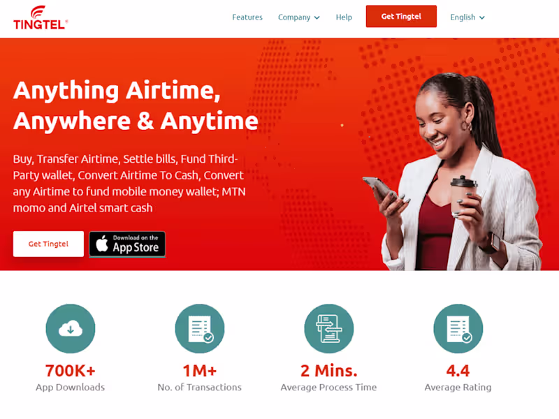 Cover image for Custom Webflow Development for Tingtel