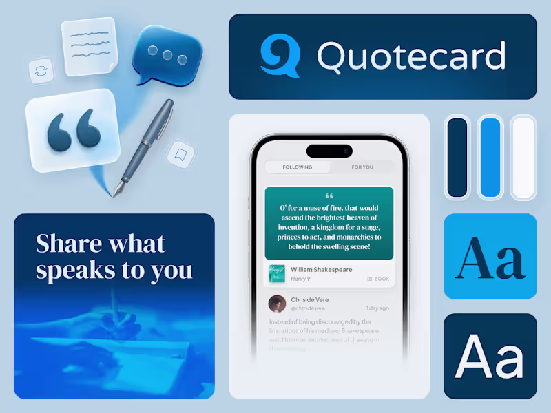 Cover image for Quotecard