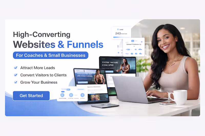Cover image for High-Converting Website or Sales Funnel for Your Business