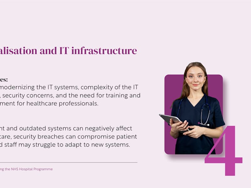 Cover image for NHS Hospital Programme - Presentation, UI