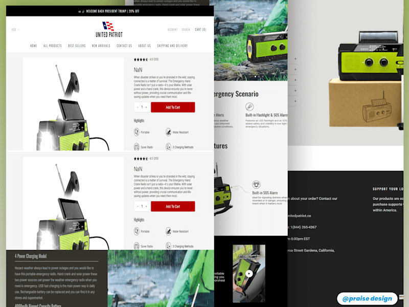 Cover image for Landing page built on Replo