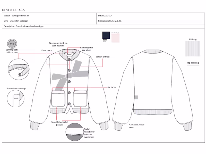 Cover image for ⭐Fashion Tech Pack Creation⭐