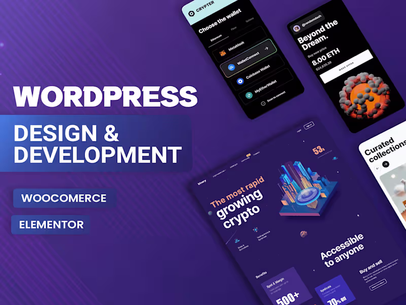 Cover image for Expert WordPress Developer | Custom Themes and Plugins