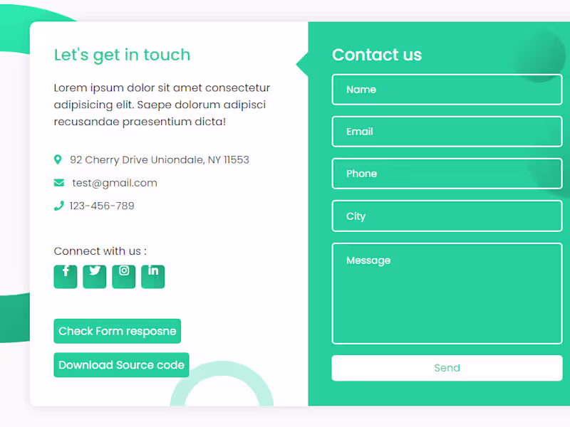 Cover image for Google Form To HTML Customization 