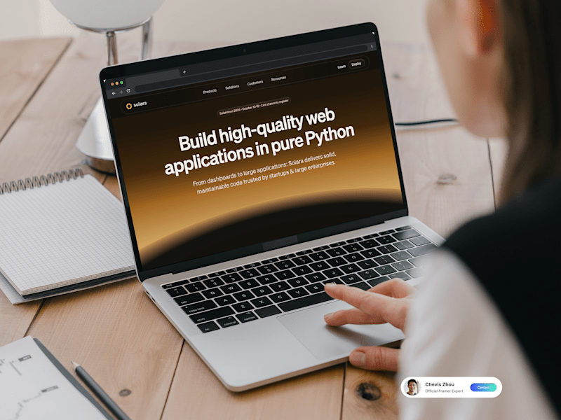 Cover image for Tech Startup Website (Figma, Design, Visual + Branding)
