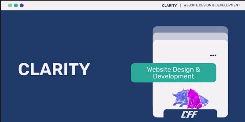 Cover image for Clarity Traders - UI/UX Design and Website Development