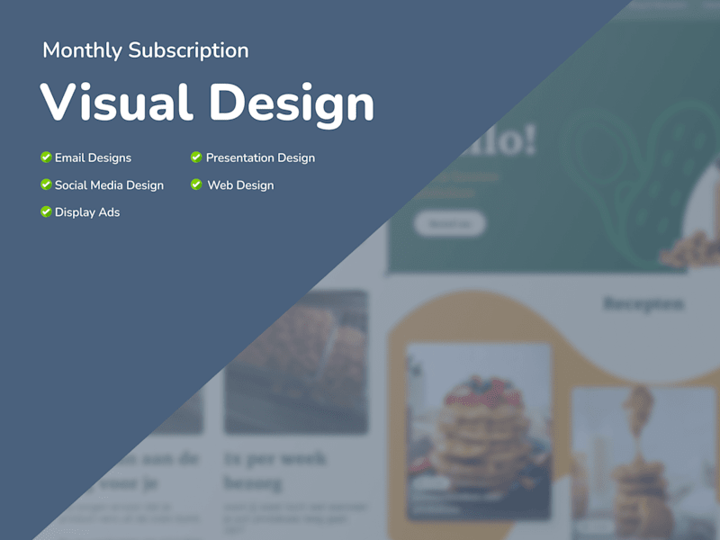 Cover image for Visual Design (monthly subscription)