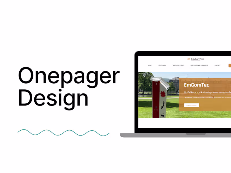 Cover image for Onepager Design - public safety
