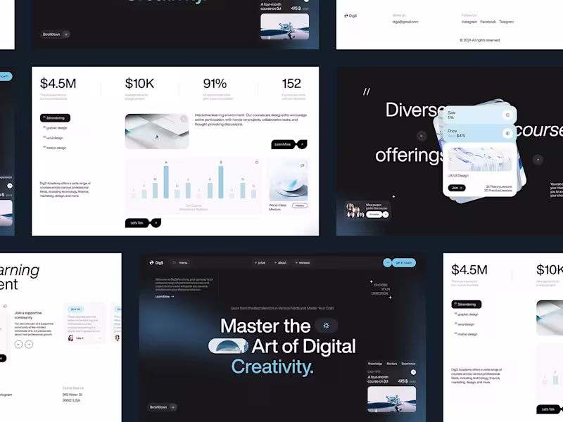 Cover image for AI Edtech Web Design Solution 