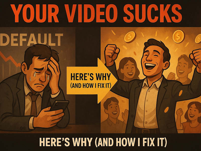 Cover image for Your Video Sucks - Here's Why and How I Fix It!