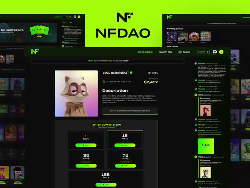 Cover image for Blockchain Casino Platform Development for NFDAO