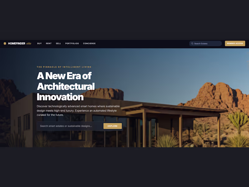 Cover image for Real Estate Website