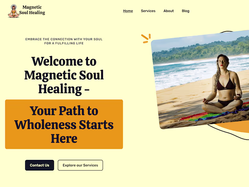 Cover image for MagneticSoulHealing.org - Holistic Wellness Clinic