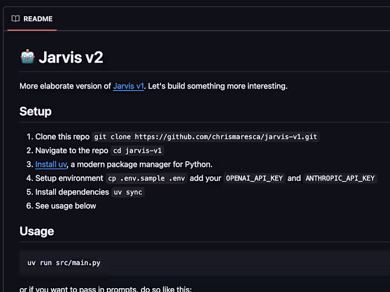 Cover image for Jarvis v2 | Control Your Computer With Voice