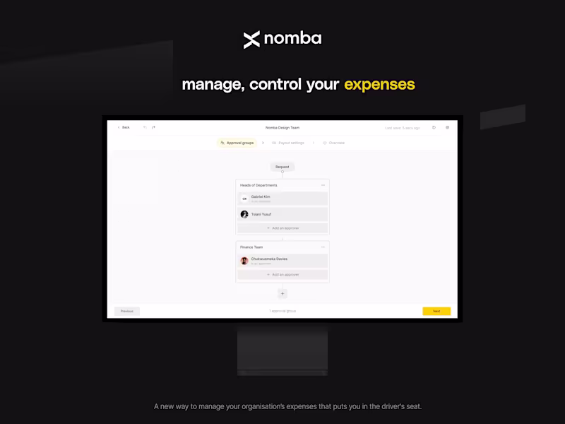 Cover image for Nomba Expense - manage business expenses with ease