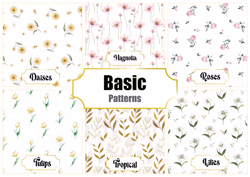 Cover image for Basic Floral pattern