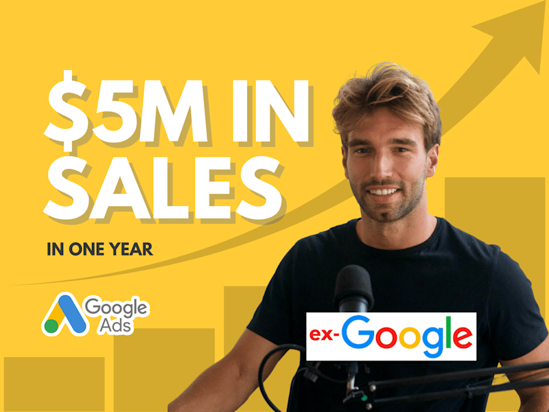 Cover image for $5M Sales in 1 Year for New Wellness Brand Using Google Ads