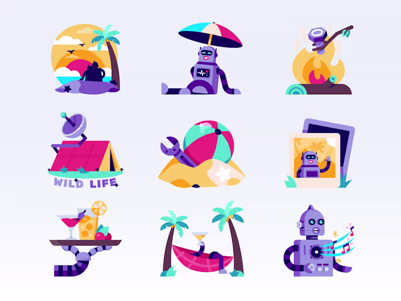 Cover image for Sticker pack for Snapchat