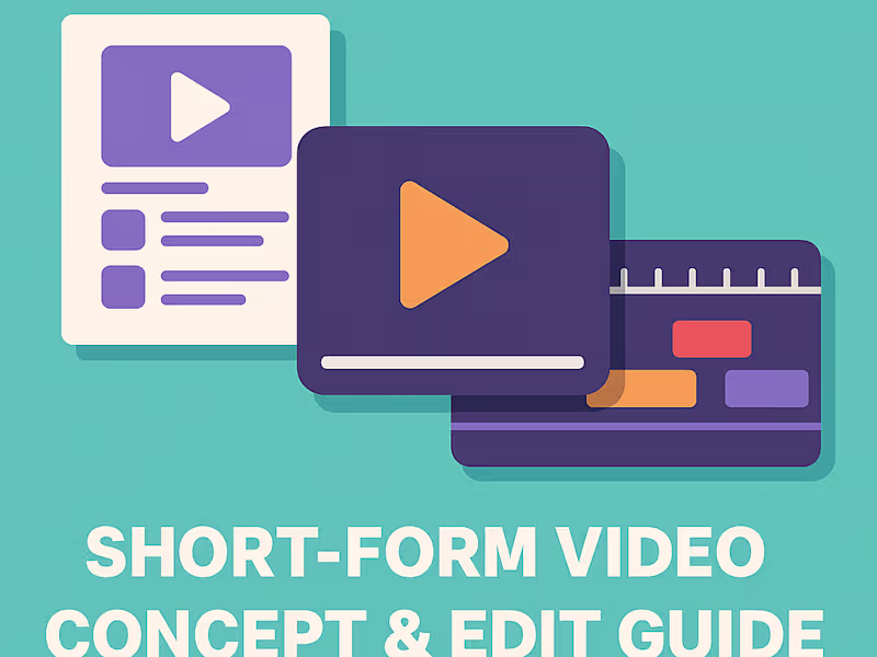 Cover image for Short-Form Video Concept & Edit Guide