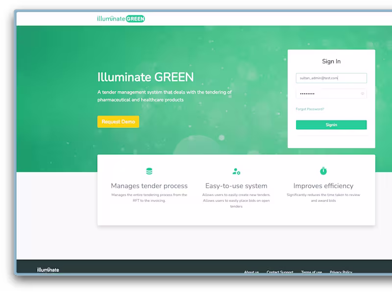 Cover image for 🇦🇺 GreenHealth: Healthcare Tender Management System