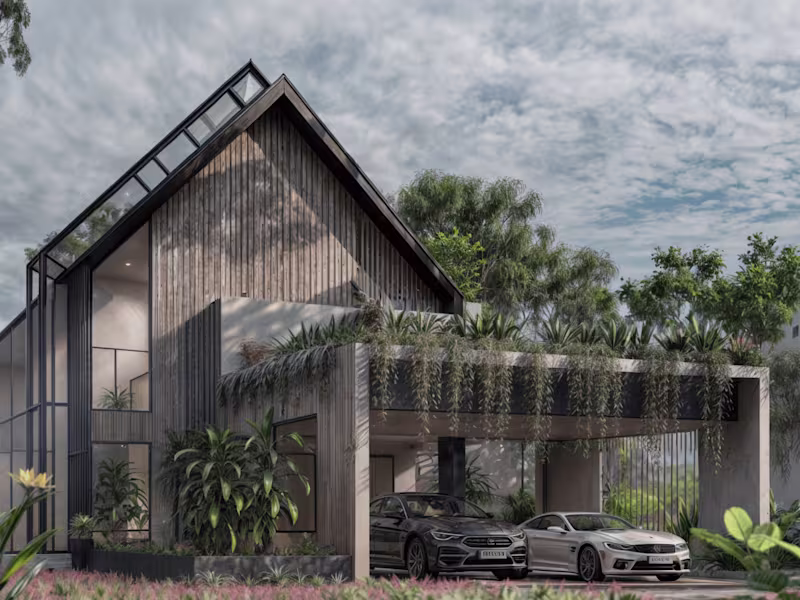 Cover image for The BARN House