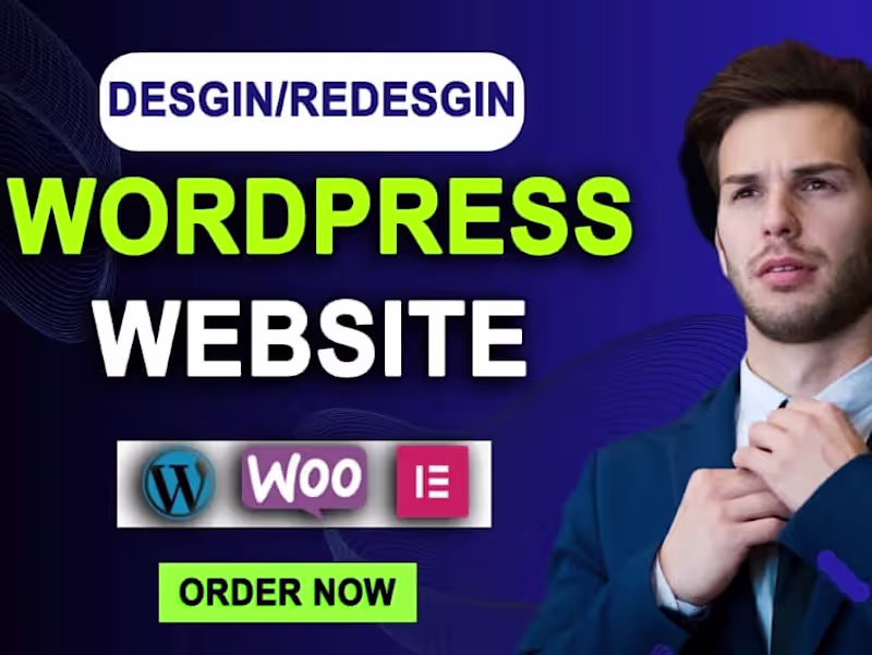 Cover image for I will create a stunning responsive wordpress website in  price