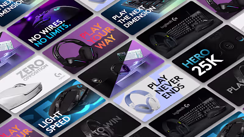 Cover image for Logitech G - Design Materials