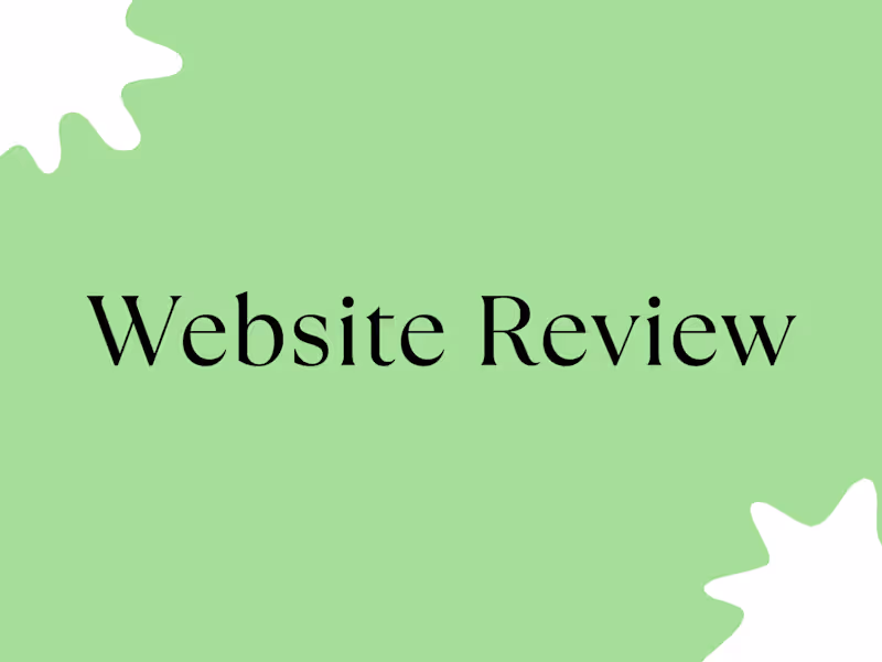 Cover image for Website Review Report (SEO)
