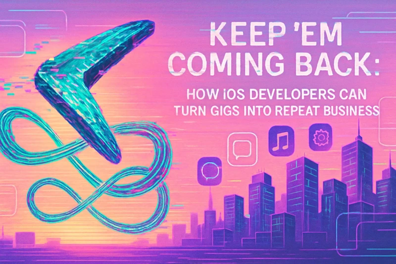 Cover image for Keep 'Em Coming Back: How iOS Developers Can Turn Gigs Into Repeat Business