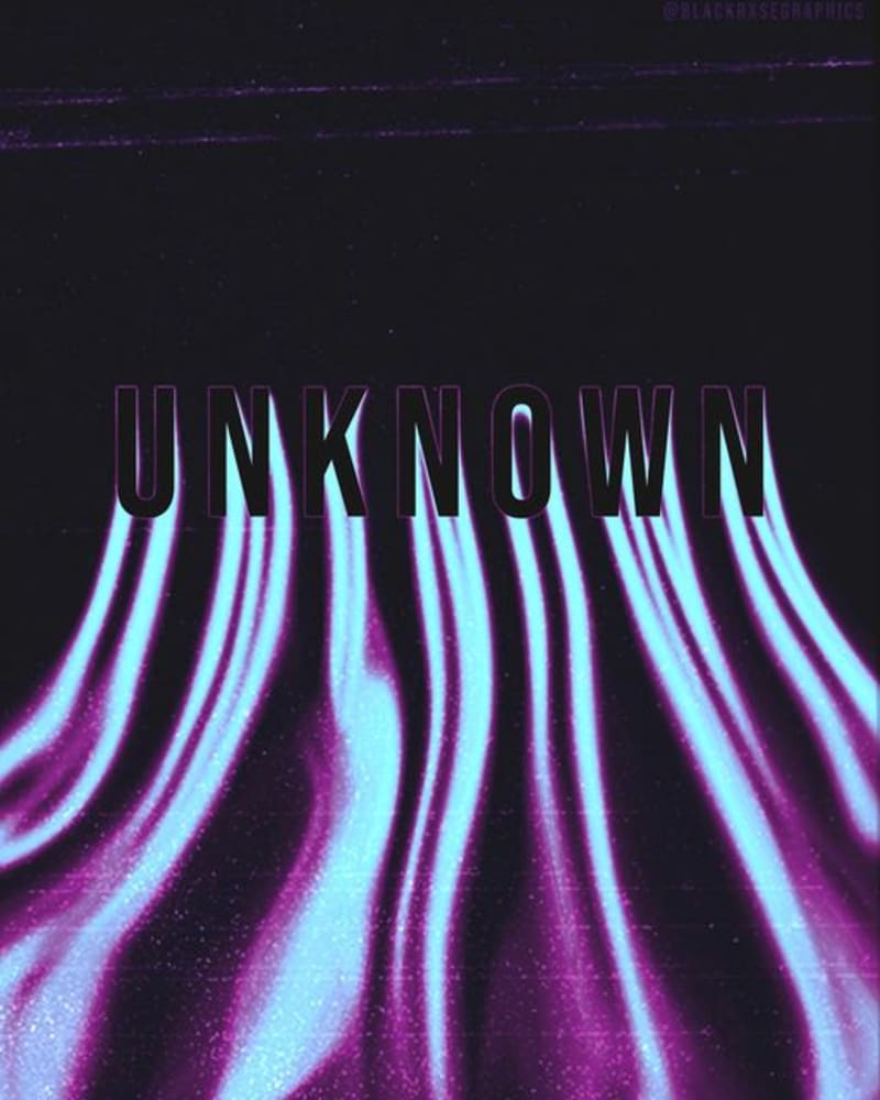 Cover image for UNKOWN (Typography Project)