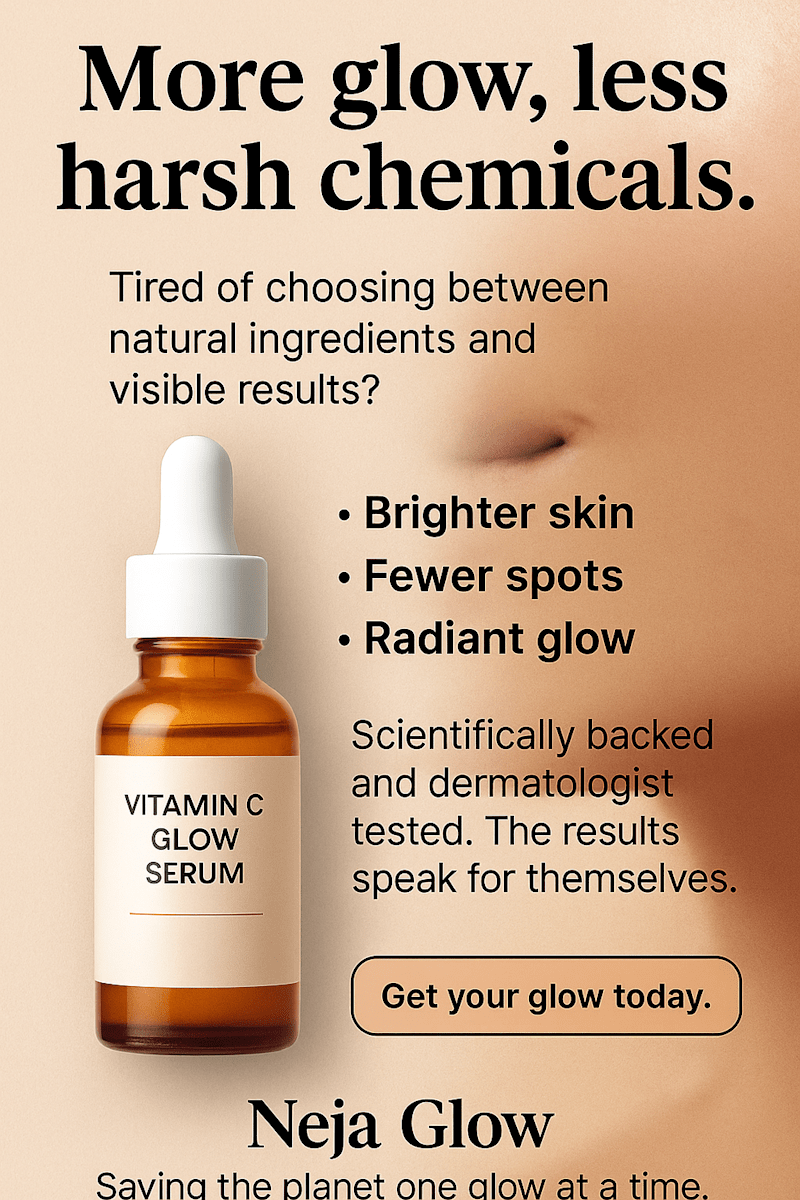 Cover image for Copywriting for Neja Glow's Vitamin C Serum Launch