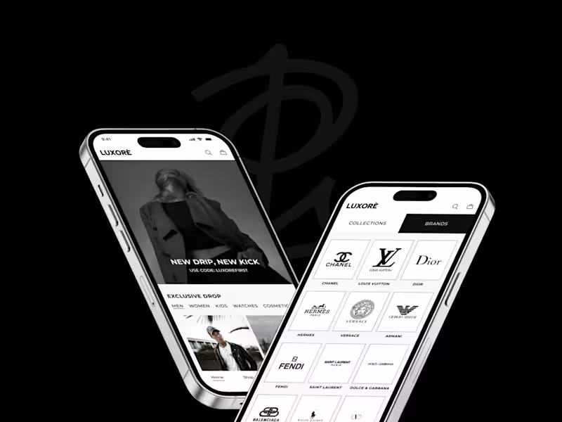 Cover image for Luxore | App Design