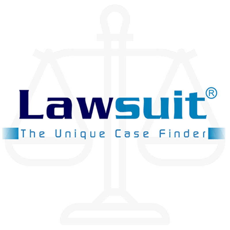 Cover image for Lawsuit The Unique Case Finder 