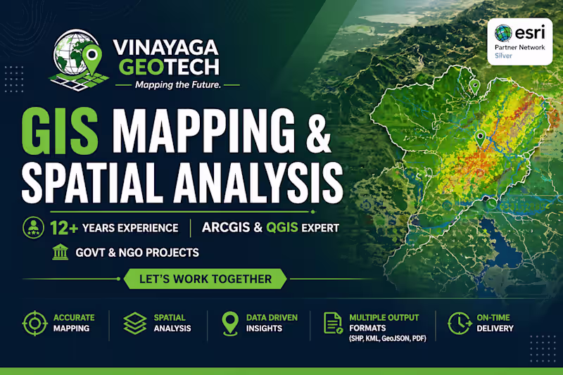 Cover image for Professional GIS Mapping Services