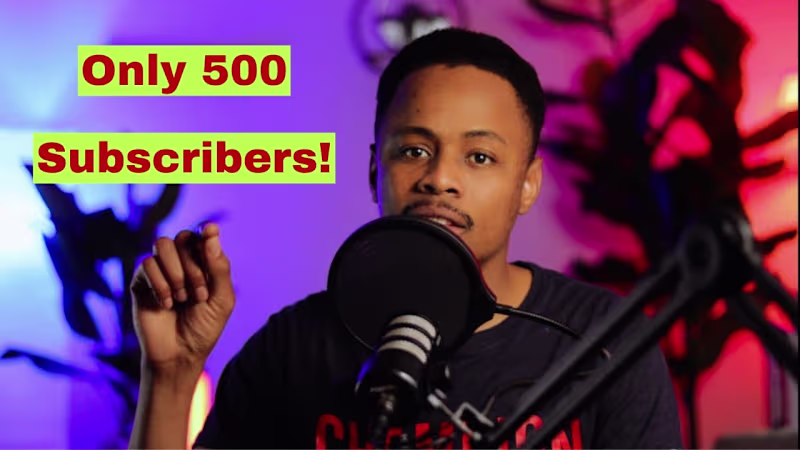 Cover image for YouTube Content Creator