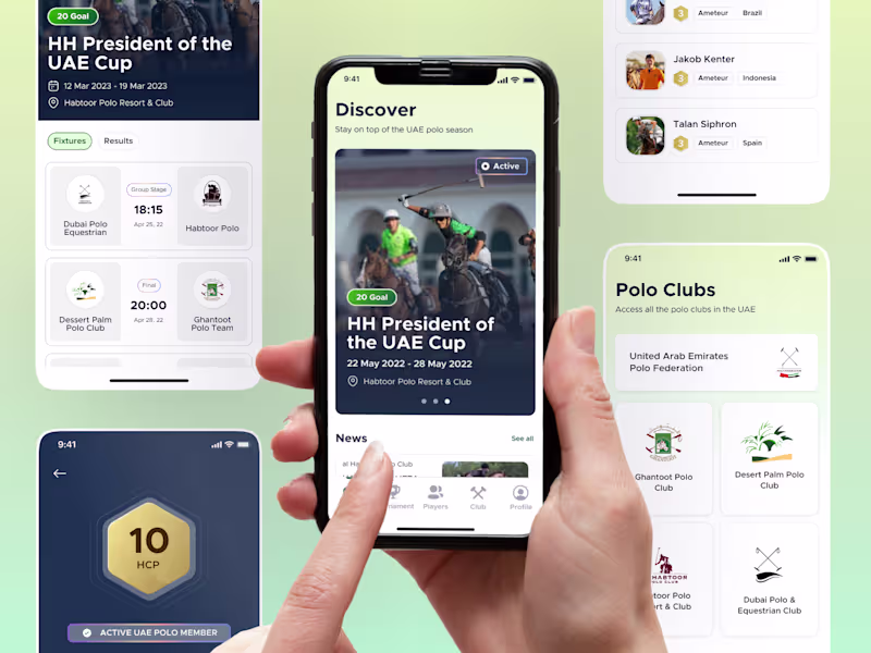 Cover image for UAE Polo Mobile Apps