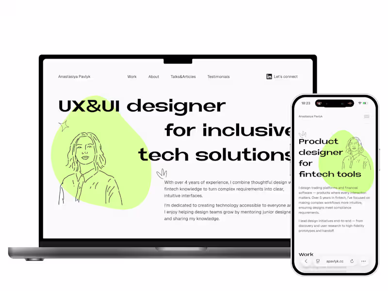 Cover image for Designer's Portfolio Website Development (Astro)