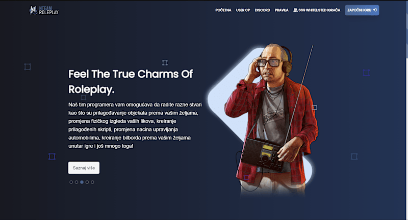 Cover image for NTeam Roleplay - User Control Panel
