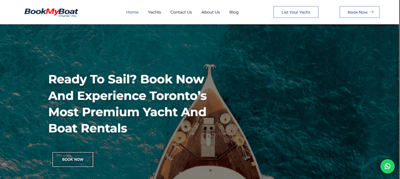 Cover image for BookMyBoat – Custom WordPress Boat Rental Platform