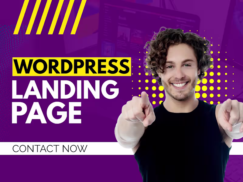 Cover image for Customized Landing Page for your Business
