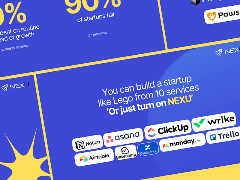 Cover image for Nexu AI Pitch Deck Design