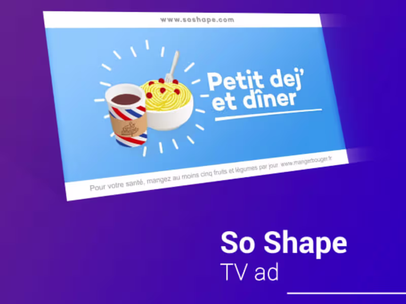 Cover image for So Shape - TV ad 