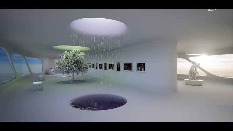 Cover image for Interactive VR art Gallery |Unreal Engine