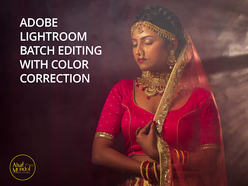 Cover image for Lightroom Batch Editing with Color Correction