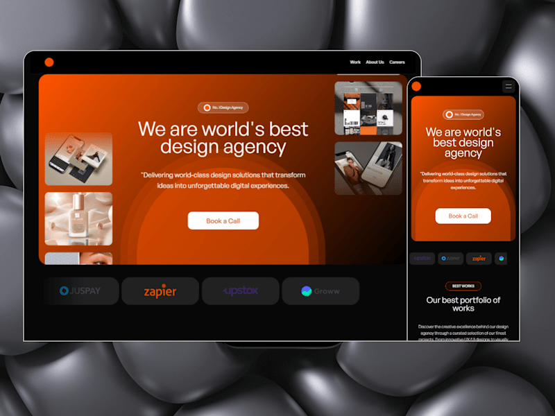 Cover image for Wolfer- Landing page design