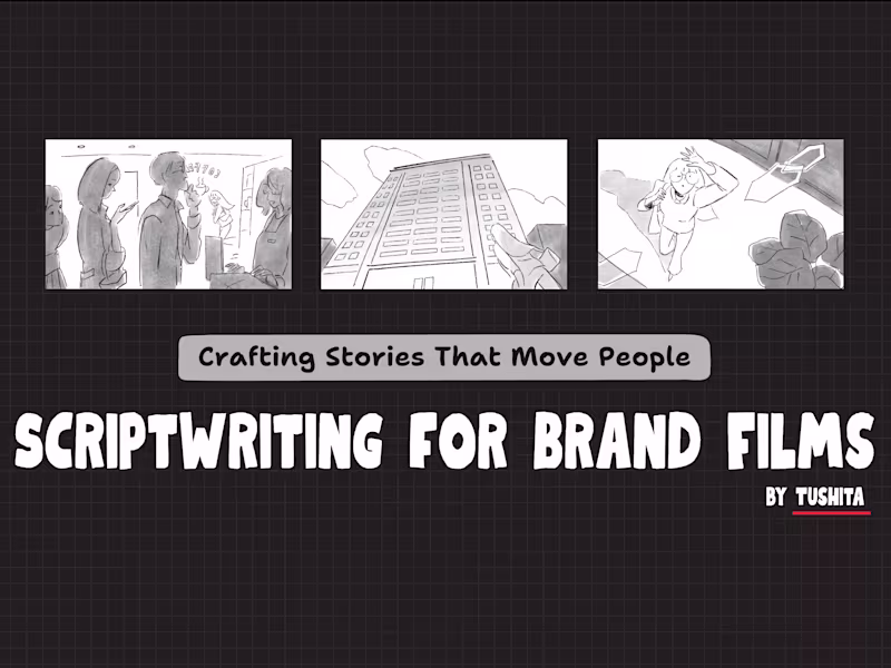Cover image for I will craft scripts that make your brand unforgettable
