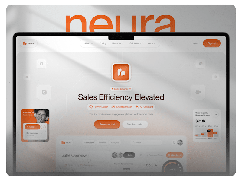 Cover image for Neura Website