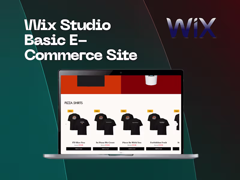 Cover image for Wix Studio Basic E-commerce Site