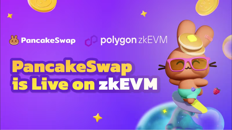 Cover image for PancakeSwap Expands to Polygon zkEVM! - YouTube